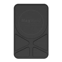  MagStand Leather Stand for iPhone 12/11 MagSafe-Compatible - Black