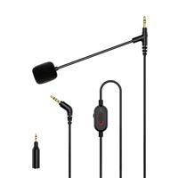 Meeaudio ClearSpeak Universal Headset Cable with Boom Microphone -  Black (CBL-BM-BK)