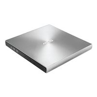 ASUS ZenDrive Silver 13mm External 8X DVD/ Burner Drive +/-RW with M-Disc Support, Compatible with both Mac & Windows - Refurbished