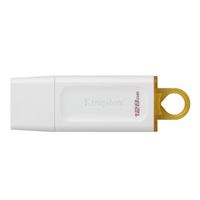 Kingston 128GB DataTraveler Exodia SuperSpeed+ USB 3.2 (Gen 1) Flash Drive - White