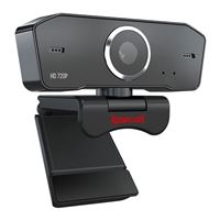 Redragon GW600 720P Webcam with Built-in Dual Microphone, 360-Degree Rotation - 2.0 USB Skype Computer Web Camera - 30 FPS for Online Courses, Video Conferencing and Streaming