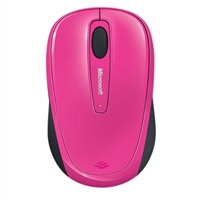 Microsoft L2 Wireless Mobile Mouse 3500 - Magenta Pink