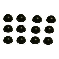 LKG Philmore Dome Shaped Rubber Foot - 12 Pack