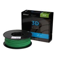 Inland 1.75mm PLA 3D Printer Filament 1kg (2.2 lbs) Cardboard Spool - True Green