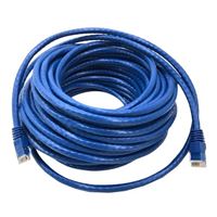 Micro Connectors 25 Ft. CAT 6 Snagless Molded Boot Ethernet Cable - Blue