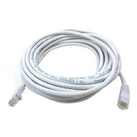 Micro Connectors 25 Ft. CAT 6 Snagless Molded Boot Ethernet Cable - White