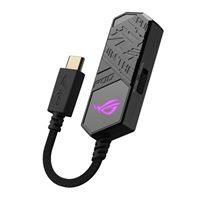 ASUS ROG Clavis USB-C to 3.5 mm gaming DAC with AI...