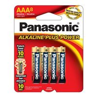 Panasonic Energy of America Alkaline Plus AAA Battery - 8 pack