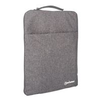Manhattan Seattle Notebook Sleeve for Laptops up to 15.6&quot; - Gray