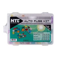NTE Electronics Fuse Kit Automotive Assorted Atc Equivalent/atm Equivalent/max Equivalent Fuses 88 Pieces Total