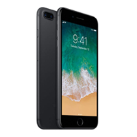 Apple iPhone 7 Plus Unlocked 4G LTE - Black (Remanufactured) Smartphone