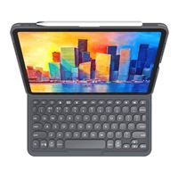 Zagg Pro Keys Wireless Keyboard and Detachable Case for iPad Pro 12.9&quot; (3rd Gen. 2018, 4th Gen. 2020, 5th Gen. 2021) - Charcoal