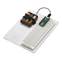 Vilros Full Size (800 Hole) Breadboard and Battery Holder Panel for Raspberry Pi Pico