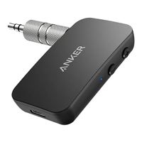 Anker Soundsync Bluetooth Receiver for Music Streaming with Bluetooth 5.0, 12-Hour Battery Life, Handsfree Calls, Dual Device Connection, for Car, Home Stereo, Headphones, Speakers
