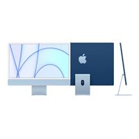 Apple iMac MGPK3LL/A 24" All-in-One Desktop Computer - Blue...