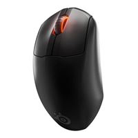 SteelSeries Prime Wireless RGB Gaming Mouse - Black
