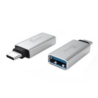 j5create USB 3.1 (Gen 2 Type-C) Male to USB 3.1 (Gen 2 Type-A) Female Adapter 2 Pack