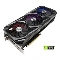 ASUS NVIDIA GeForce RTX 3080 Ti ROG Strix Overclocked Triple-Fan 12GB GDDR6X PCIe 4.0 Graphics Card