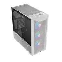  Lancool II Tempered Glass eATX Mesh Mid Tower Computer Case - White