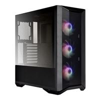 Lian Li Lancool II Mesh RGB Tempered Glass eATX Full Tower Computer Case - Black