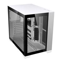 Lian Li O11D Mini Tempered Glass ATX Mini Tower Computer Case - White