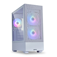 Lian Li Lancool 205 Mesh Mid-Tower Chassis ATX Computer Case PC Gaming Case w/Tempered Glass Side Panel, Magnetic Dust Filter, Water-Cooling Ready, Side Ventilation