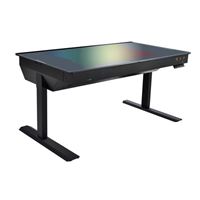Lian Li DK-05F Dual eATX Tempered Glass RGB Desk - Black