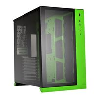 Lian Li PC-O11 Dynamic Tempered Glass eATX Full Tower Computer Case - Green