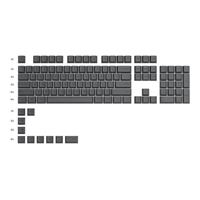 Glorious PC Gaming Race PBT Keycaps - Black