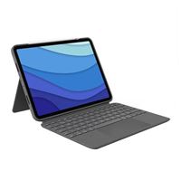 Logitech Combo Touch iPad Pro 11&quot; (1st, 2nd, and 3rd Generation) Backlit Keyboard Case - Oxford Gray