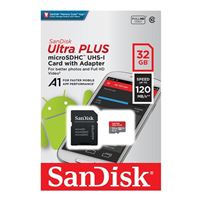 SanDisk 32GB Ultra microSDHC Class 10 / UHS-1/ A1 Flash Memory Card...