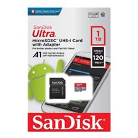 SanDisk 1TB Ultra microSDXC Class 10 / UHS-1 / A1 Flash Memory Card...