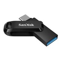 SanDisk 32GB Ultra Dual Drive Go SuperSpeed USB 3.1 (Gen 1) Type-C Flash Drive - Black