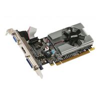 MSI NVIDIA GeForce 210 N210-MD1G/D3 Single-Fan 1GB DDR3 PCIe 2.0 Graphics Card