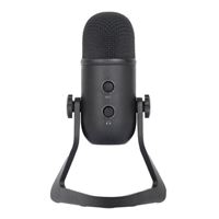 FiFine USB Condenser Podcast Microphone for Recording Streaming on PC and Mac, Computer Gaming Mic for PS4 Headphone Output & Volume Control, Mic Gain Control, Mute Button for Vocal, YouTube (K678)