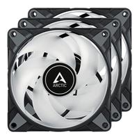 Arctic Cooling P12 RGB Fluid Dynamic Bearing 120mm Case Fan - Triple Pack