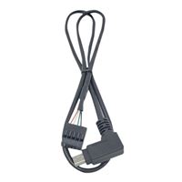 Micro Connectors Right Angle Mini-USB to 9-pin USB Cable 2 ft - Black