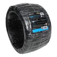 Inland 500 Ft. CAT 6 Bare Solid Copper, FTP, Bulk Ethernet Cable - Black