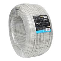 Inland 1000 Ft. CAT 7 Bare Copper stranded SFTP, Bulk Ethernet Cable - Gray