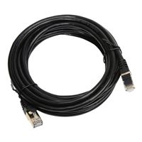 Inland 14 Ft. CAT 8 Stranded SFTP, Bare Copper Conductor, Shielded Twisted Pair Ethernet Cable - Black