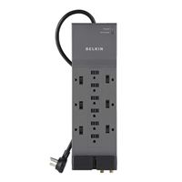 Belkin Power Strip Surge Protector - Gray