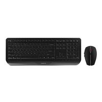 Cherry GENTIX DESKTOP JD-7000EU-2 Wireless Keyboard/Mouse Combo Integrated Small Palm Rest