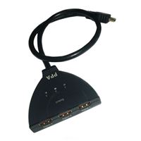 PPA 3 Port HDMI 4K Switch w/ Built-in Cable
