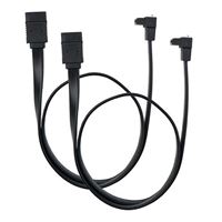 PPA SATA III 90-Degree w/ Locking Latch Internal Cable 18 in (2 Pack)