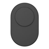 PopSockets iPhone Grip and Stand for Magsafe - Black