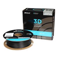 Inland 1.75mm Nylon Carbon Fiber 3D Printer Filament 0.5 kg (1.1 lbs.) - Black