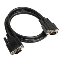 HDMVGA1B, MicroConnect HDMI - VGA, M/F, Black