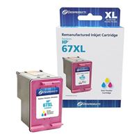 Dataproducts Remanufactured HP 67XL Tri-Color Ink Cartridge
