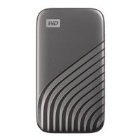 WD 4TB My Passport SSD External Portable Solid State Drive, Up to 1,050 MB/s, USB 3.2 Gen-2 and USB-C Compatible - Gray
