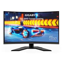 Gigabyte G32QC A 32&quote; 2K QHD (2560 x 1440) 165Hz Curved Screen Gaming Monitor; FreeSync; HDR; HDMI DisplayPort